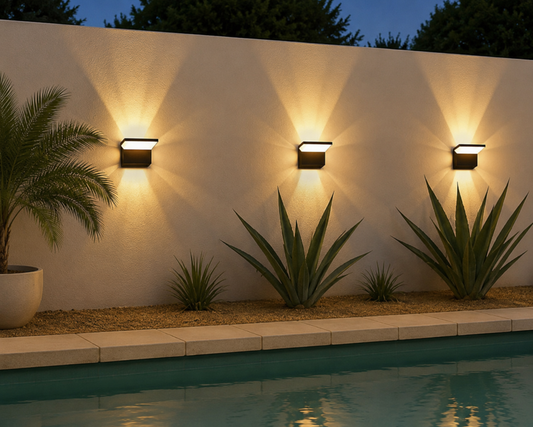 VisorGlow — Adjustable Outdoor Motion Sensor Wall Light