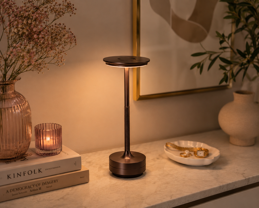 SlimGlow — Rechargeable Touch Desk Lamp