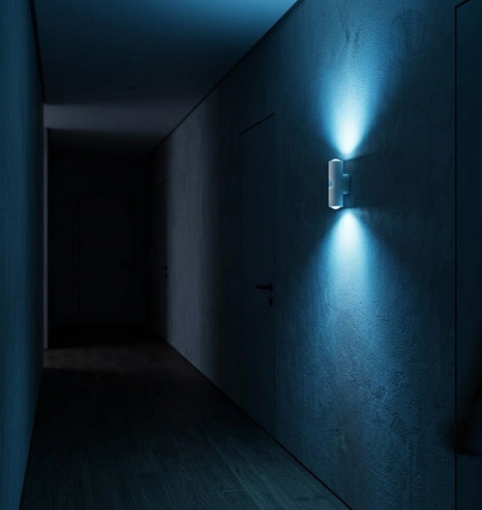 SpotGlow Motion Sensor Night Light — RGB 7 Color + White, Rechargeable, Magnetic, USB-C