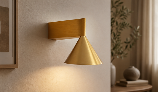ConeGlow — Italian Minimalist Cone Wall Sconce