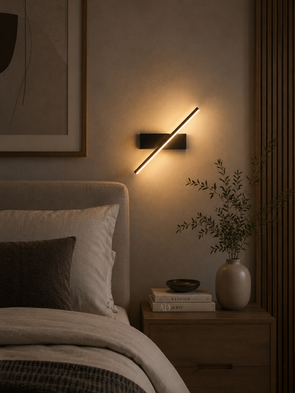SlashGlow — Rotating LED Wall Bar
