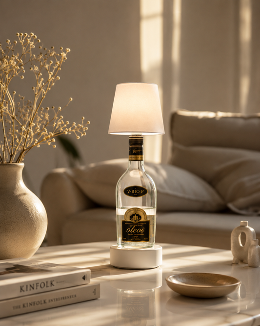 BottleGlow — Cordless Rechargeable Bottle Table Lamp