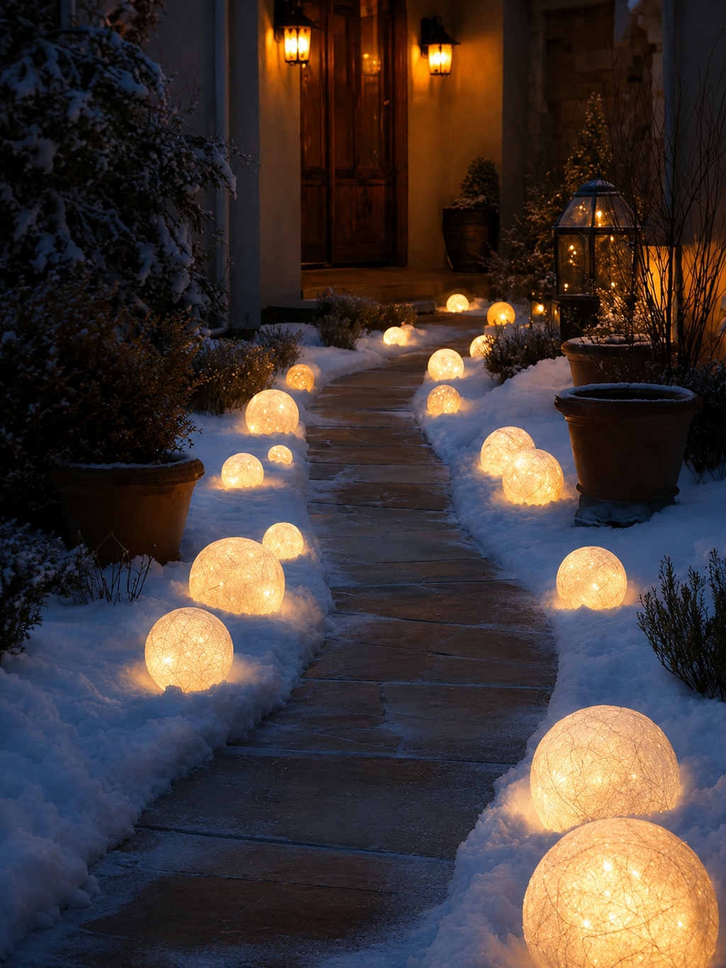 GlobeGlow — Rechargeable LED Garden Sphere Light