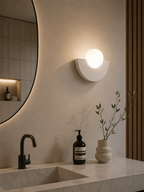 CradleGlow — Moon Globe LED Wall Sconce