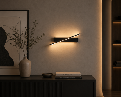 SlashGlow — Rotating LED Wall Bar
