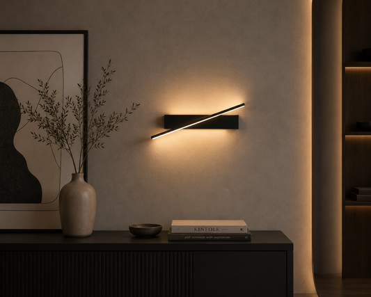 SlashGlow — Rotating LED Wall Bar