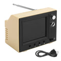 Retro Miniature TV – Playable 1:12 Scale Dollhouse Decor