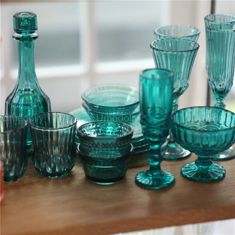 Dollhouse Glassware Set 1:6