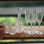 Dollhouse Glassware Set 1:6