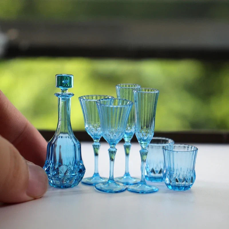Dollhouse Glassware Set 1:6