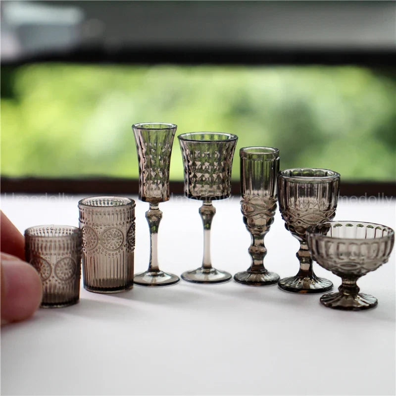 Dollhouse Glassware Set 1:6