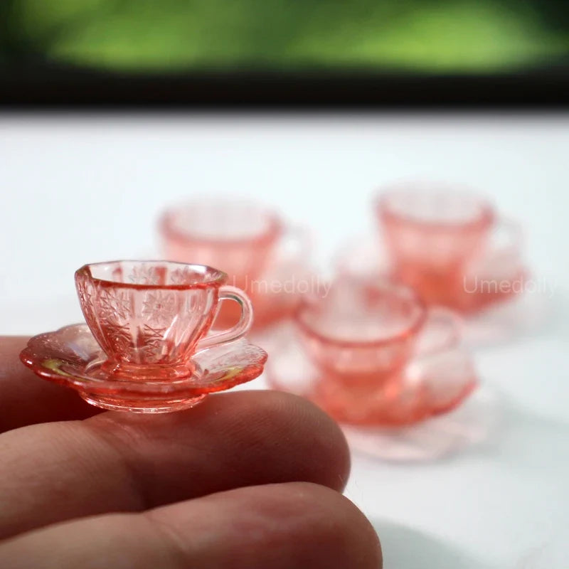 Dollhouse Glassware Set 1:6