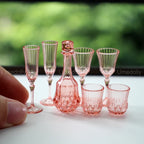 Dollhouse Glassware Set 1:6
