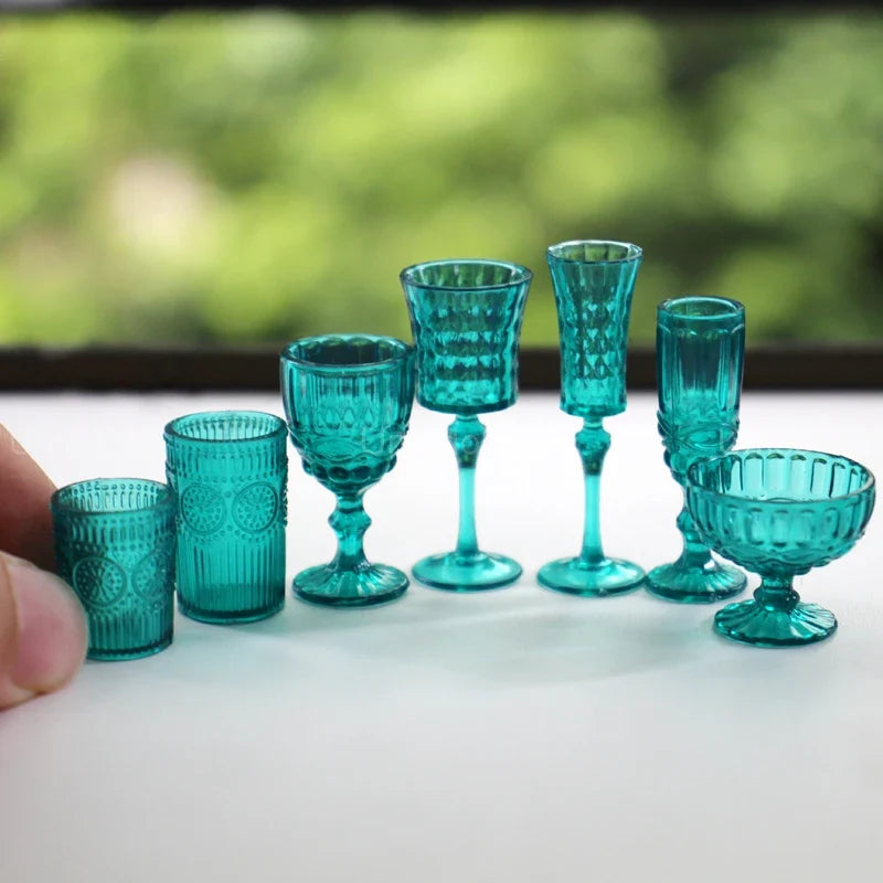 Dollhouse Glassware Set 1:6