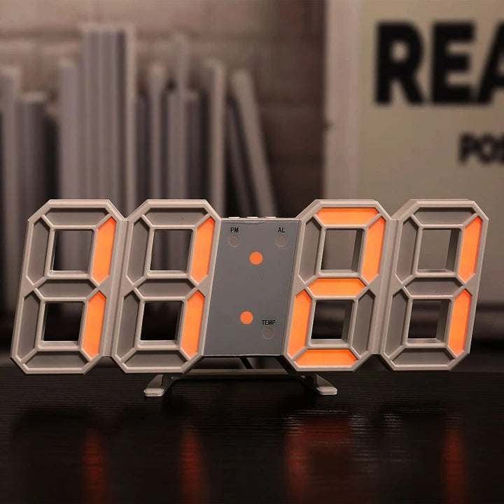 LED Light Digital Clock