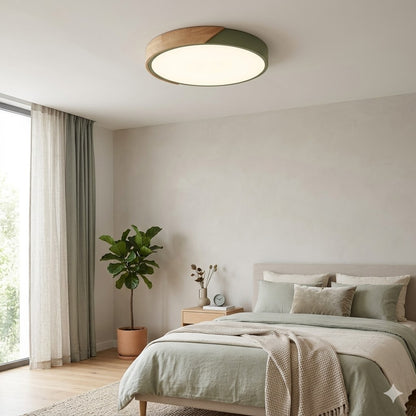 SlimGlow Ultra-Thin LED Ceiling Light — Flush Mount, 3 Colors, Multiple Sizes & Finishes