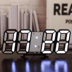 LED Light Digital Clock