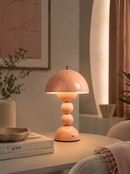 PebbleGlow — Sculptural Rechargeable Table Lamp