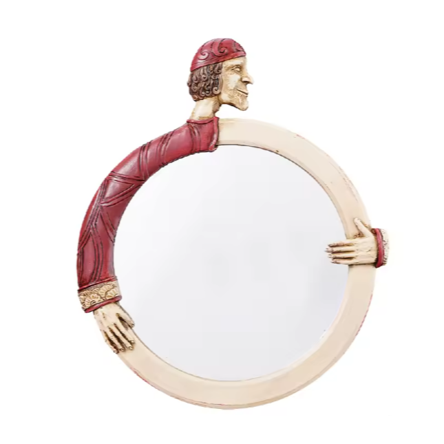 Vintage Figure Wall Mirror