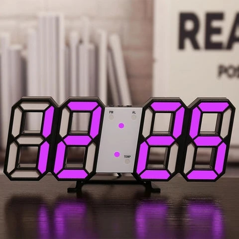 LED Light Digital Clock