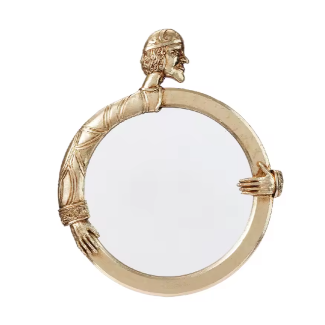 Vintage Figure Wall Mirror