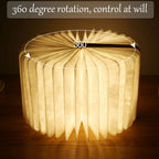 Open Book Bedside Lamp