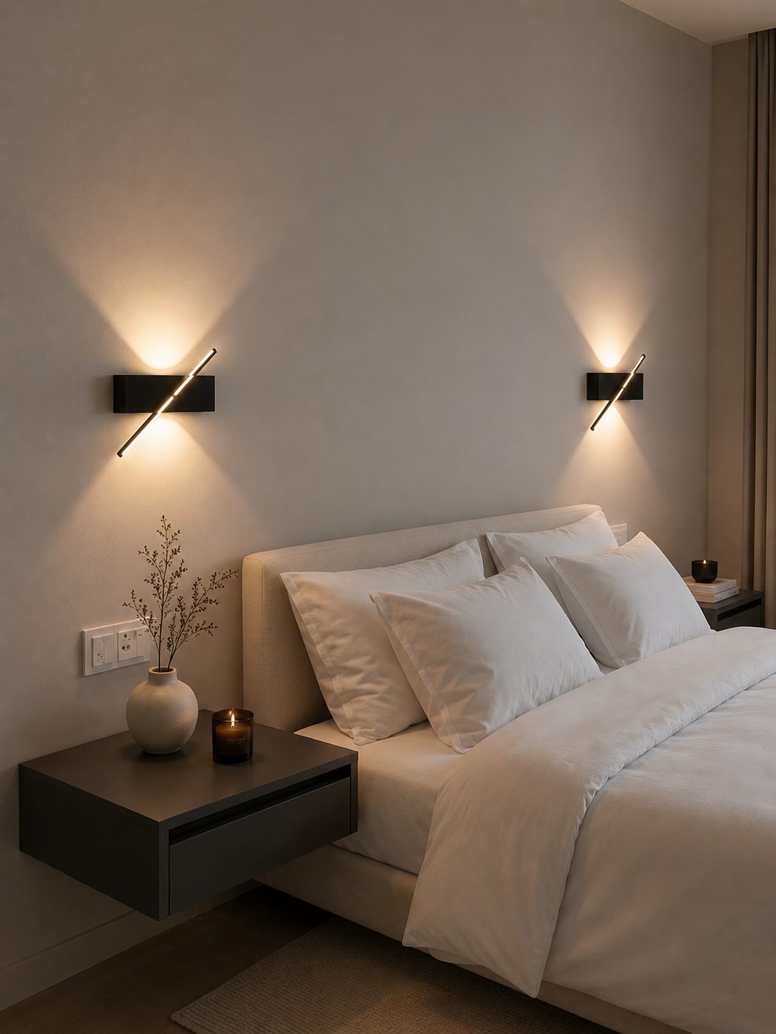 SlashGlow — Rotating LED Wall Bar