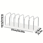 Minimalist White Desk Organizer
