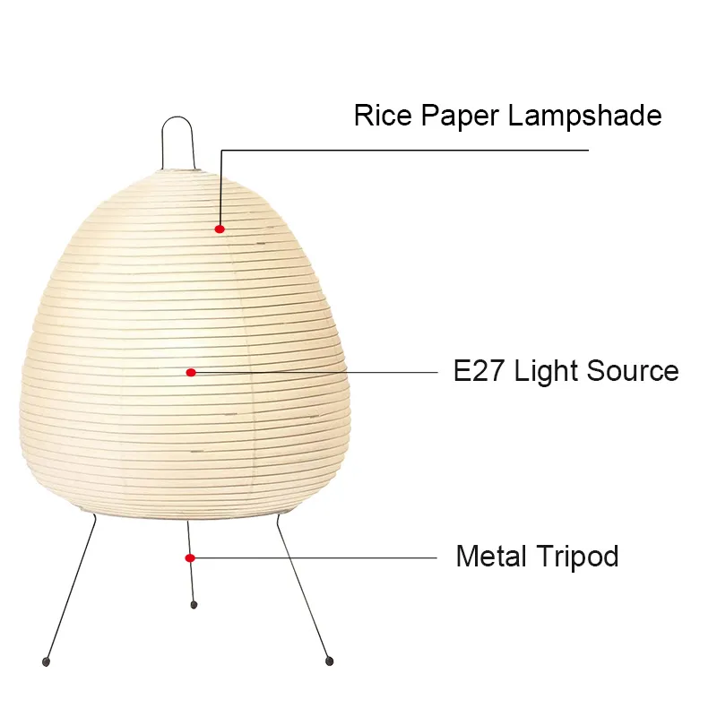 Wabi Sabi Bedside Lamp