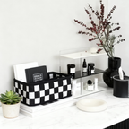 Checkered Storage Box