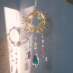 Crystal Moon Suncatcher