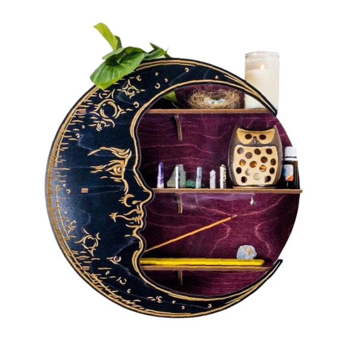 Spiritual Moon Shelf