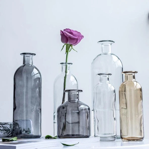 Vibrant Color Bottle Vase