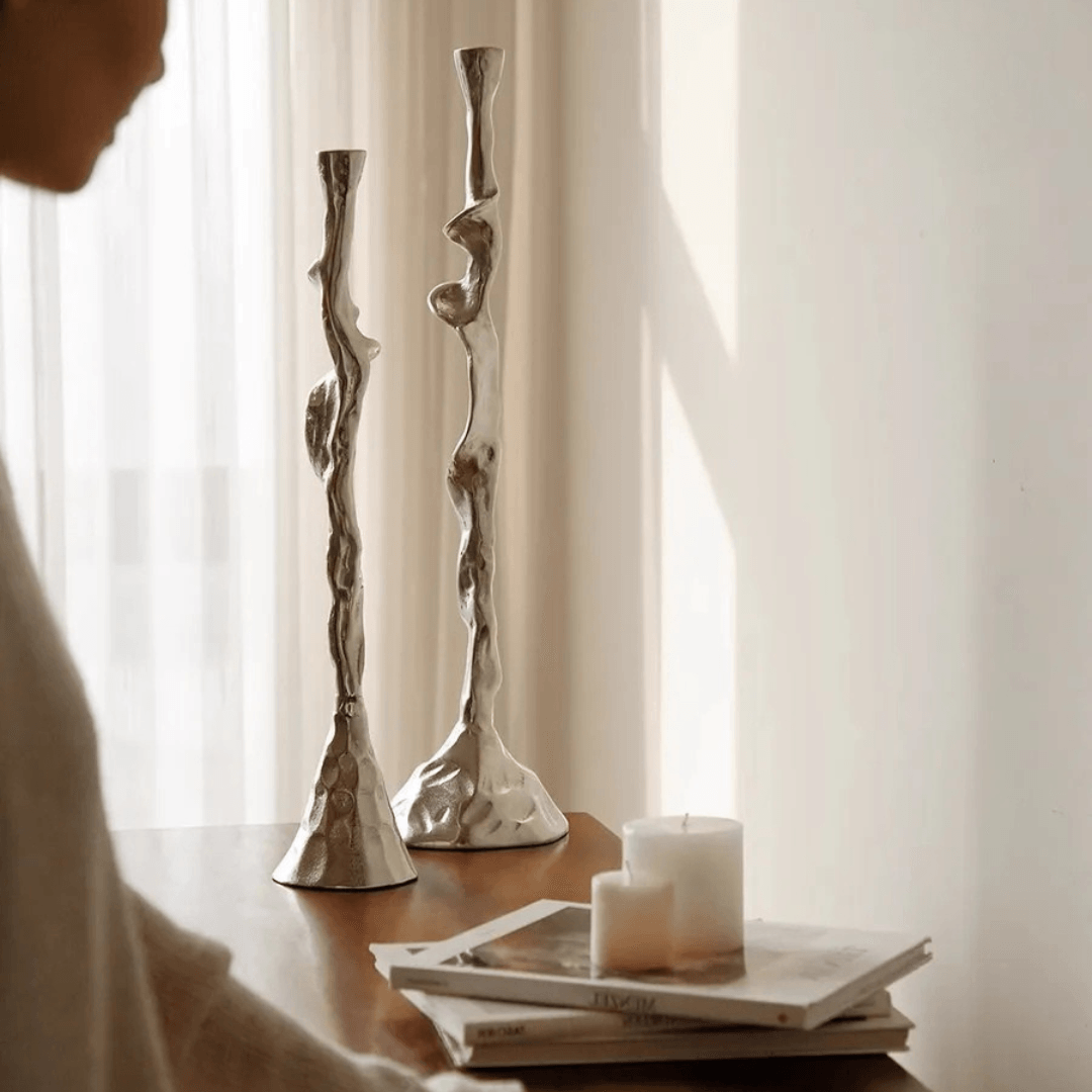 Retro Metal Candle Holder Collection
