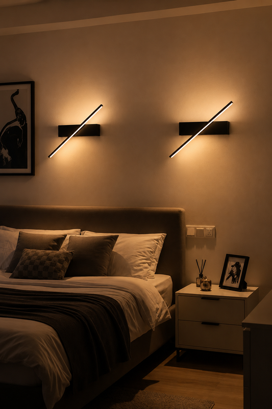 SlashGlow — Rotating LED Wall Bar