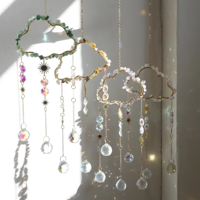 Cloud Crystal Suncatcher