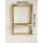 Wooden Framed Shelf