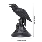 Goth Girl Candle Holder