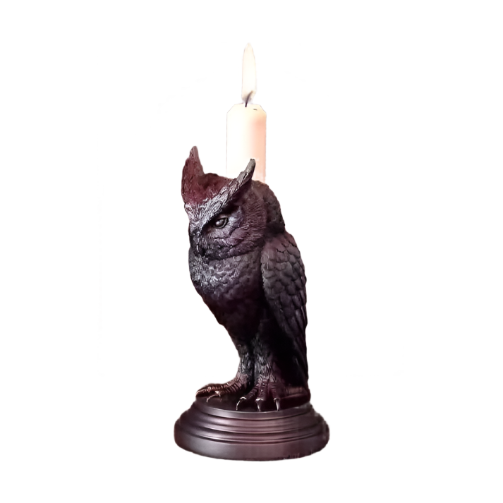 Goth Girl Candle Holder