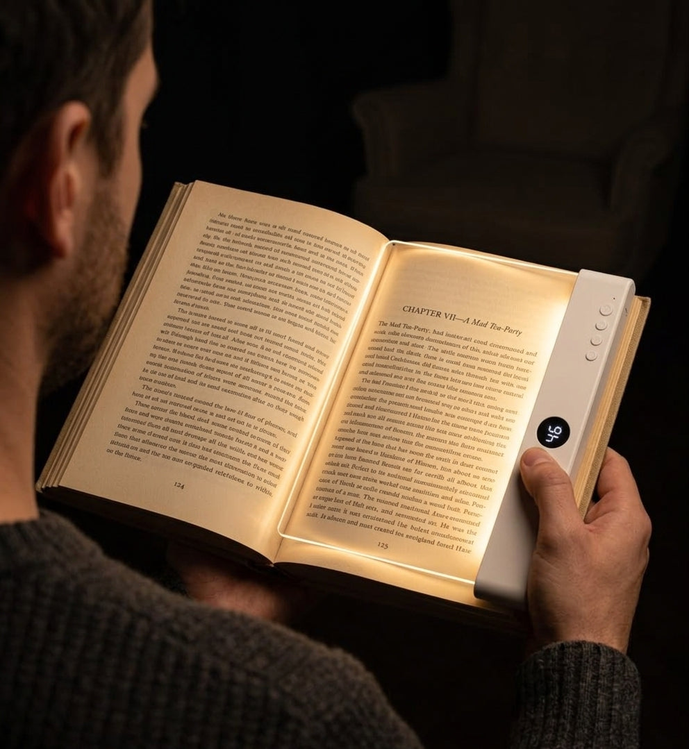 PageGlow — Rechargeable LED Book Light
