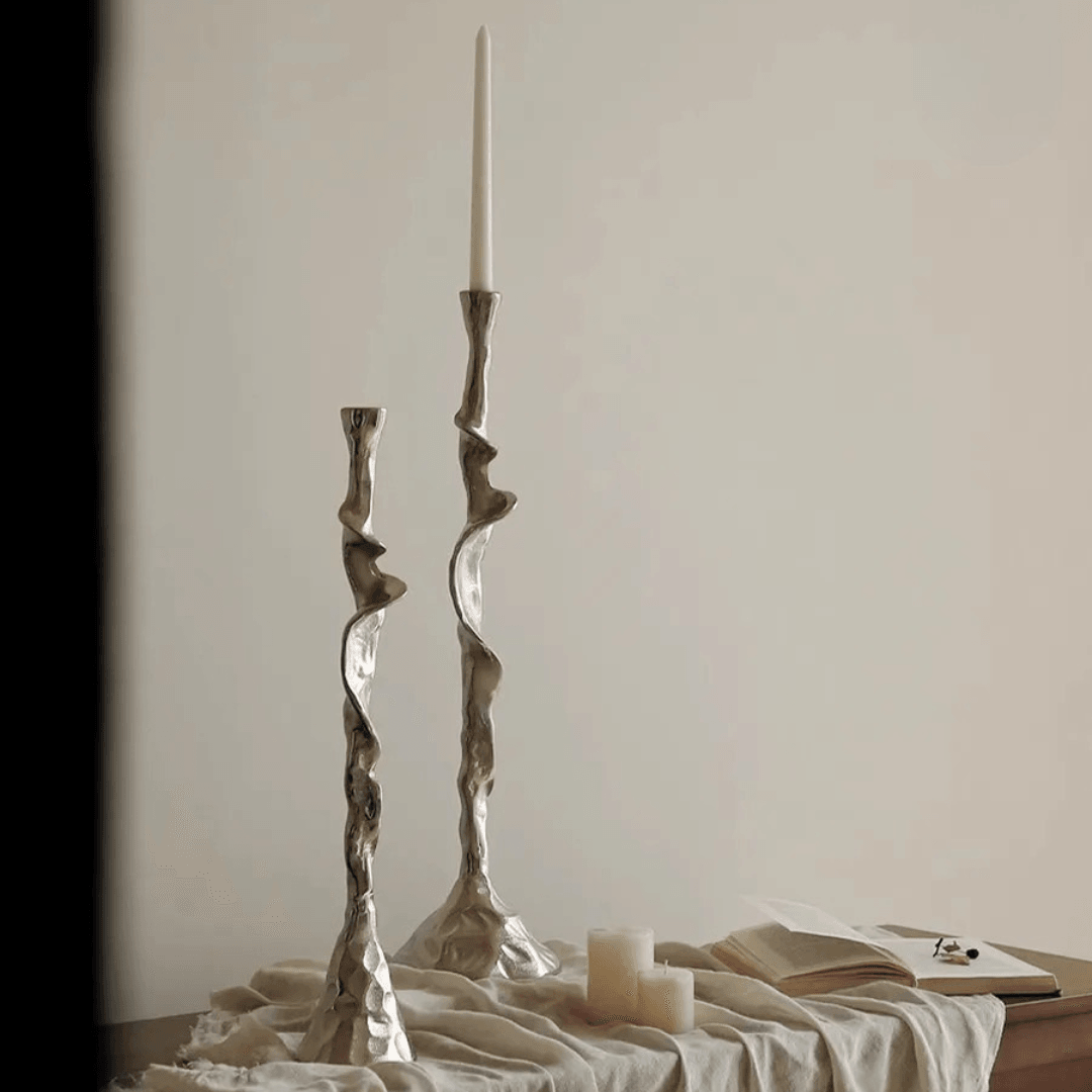 Retro Metal Candle Holder Collection