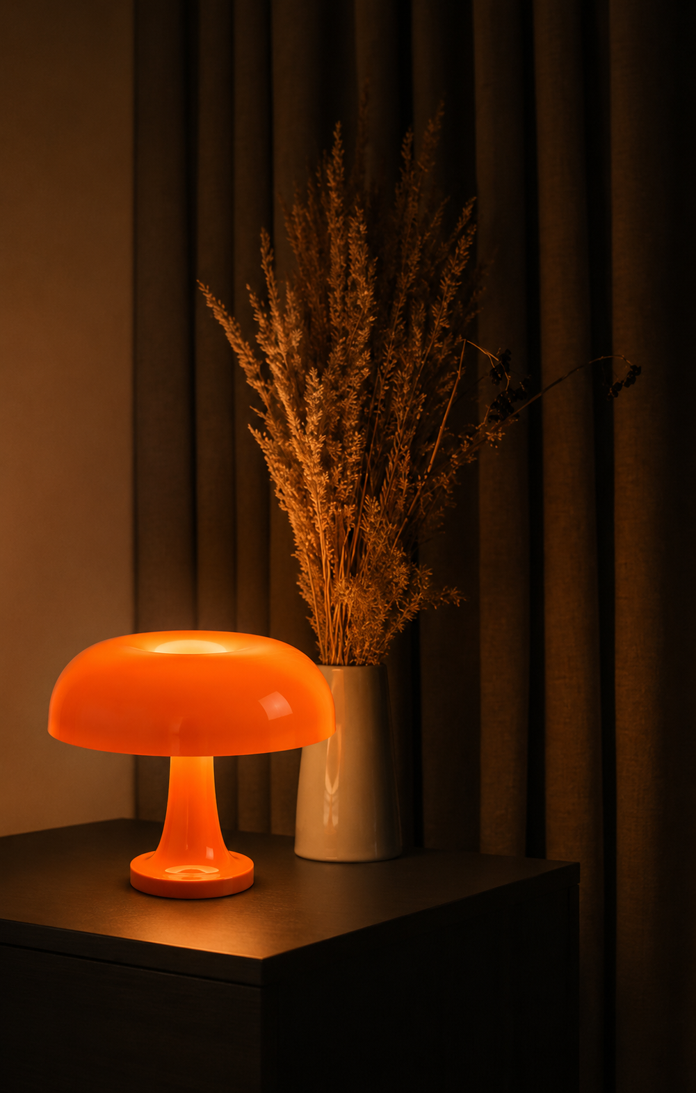 ShroomGlow — Retro Mushroom Table Lamp