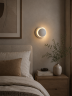 LunaGlow — Rotating Dome LED Wall Sconce