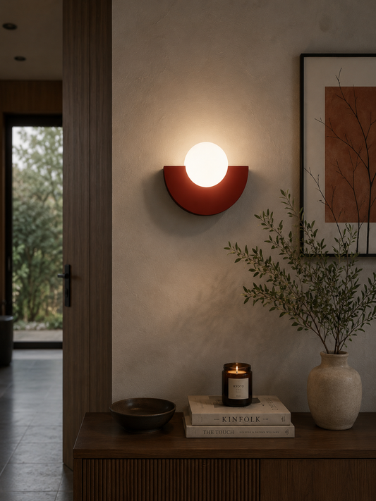 CradleGlow — Moon Globe LED Wall Sconce