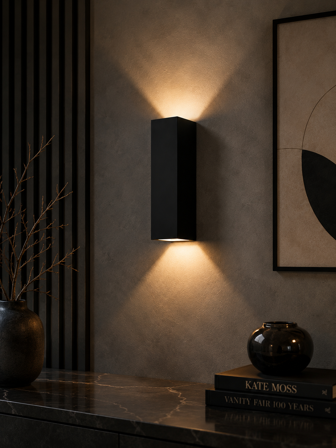BeamGlow — Narrow Beam LED Spotlight Sconce