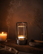 LanternGlow — Cordless Crystal Table Lantern