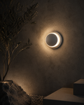 LunaGlow — Rotating Dome LED Wall Sconce
