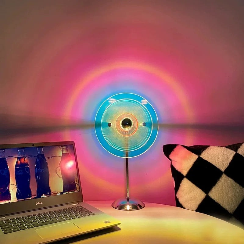 Bauhaus-inspired Retro Aura Lamp