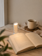 ClipGlow — Rechargeable Amber LED Book Light