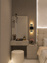 TowerGlow — Outdoor Ribbed LED Wall Sconce